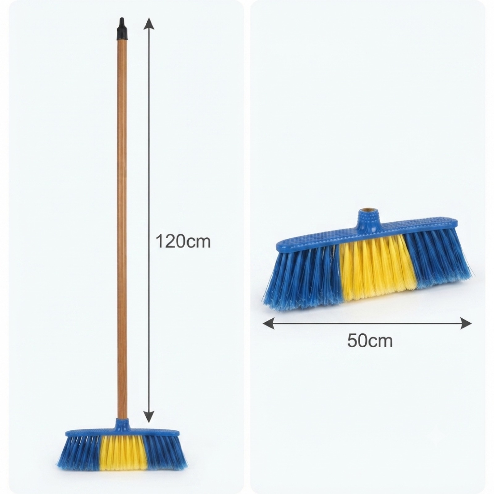 2249-50  NYLON SOFT BROOM BRUSH COMPLETE SET