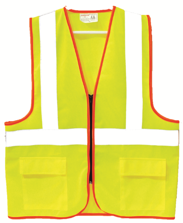 2398 Reflective Vest Fabric With Pocket