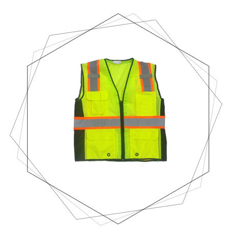 4465 Reflective Vest Hight Visibility Vest With Pocket