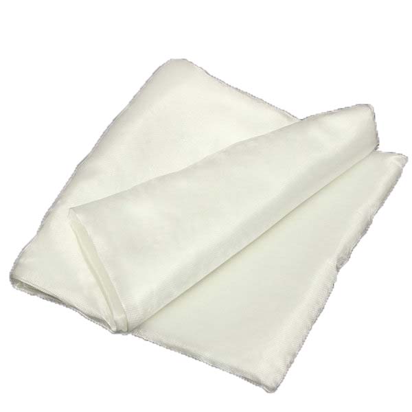  550DEG White Glass Fibre Cloth - High Temprature Fibre Glass Cloth