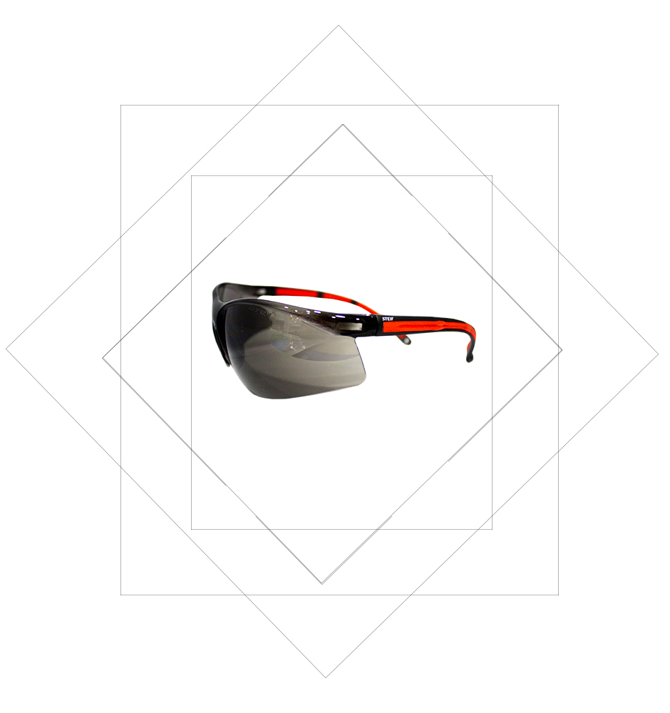 91685 Safety Spectacles, Protection against high speed particle, Optical radiation resistance safety goggles.