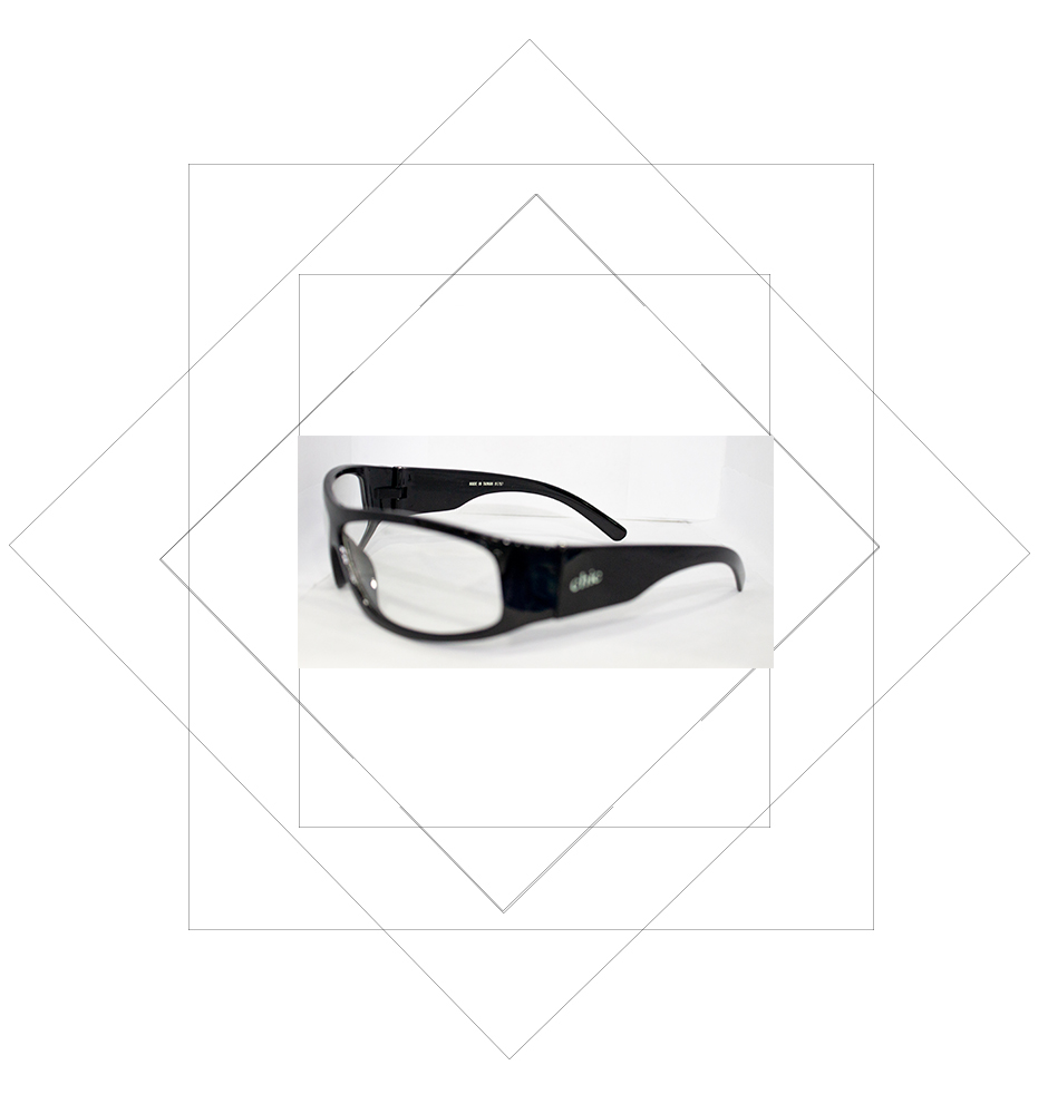 91757 Black Frame Safety Spectacles, Reading glasses, UV protection, Anti glare