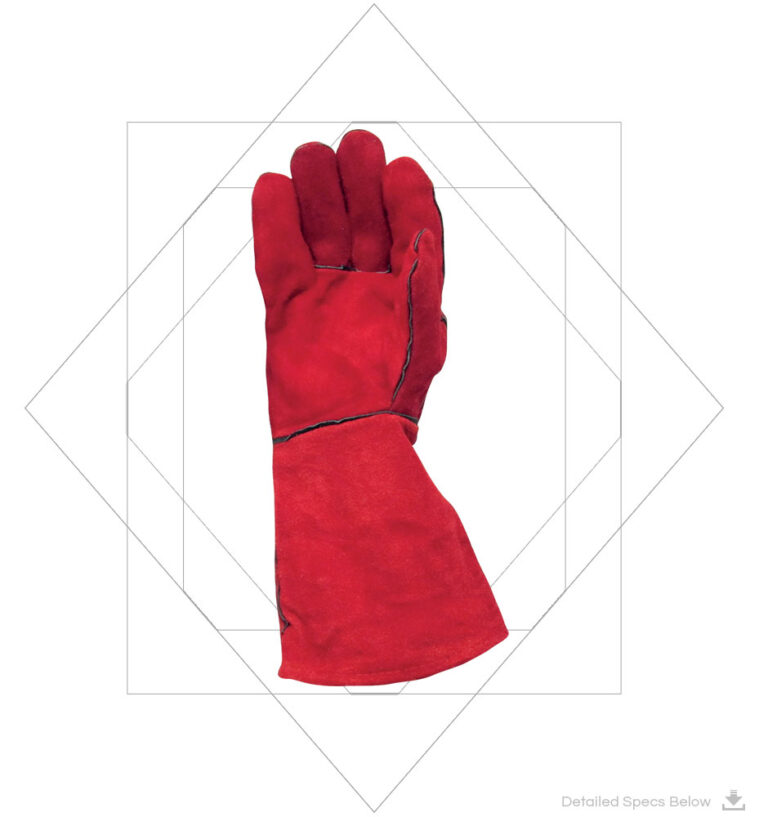 A/B-Grade Cowsplit Welding Gloves -AB GRADE cow split leather safety welding gloves for welders