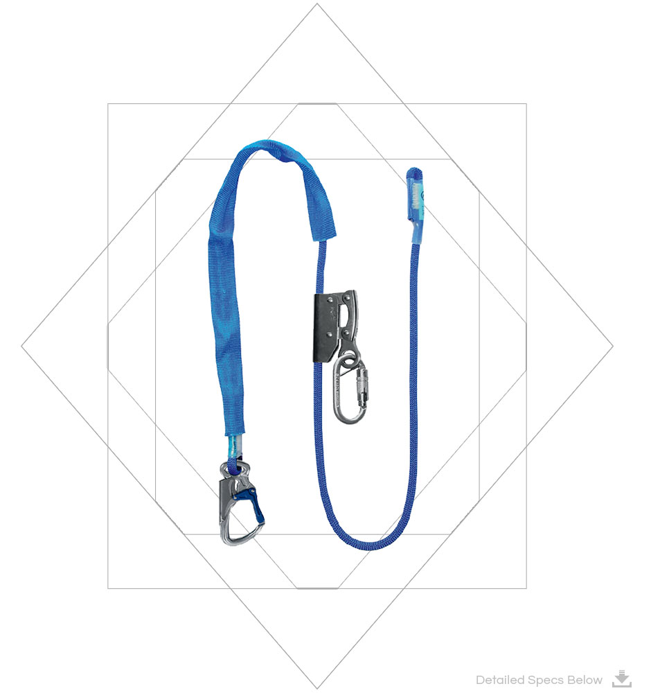 Adjustable Work Positioning Lanyard IK SK 01