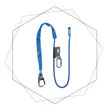 Adjustable Work Positioning Lanyard IK SK 01