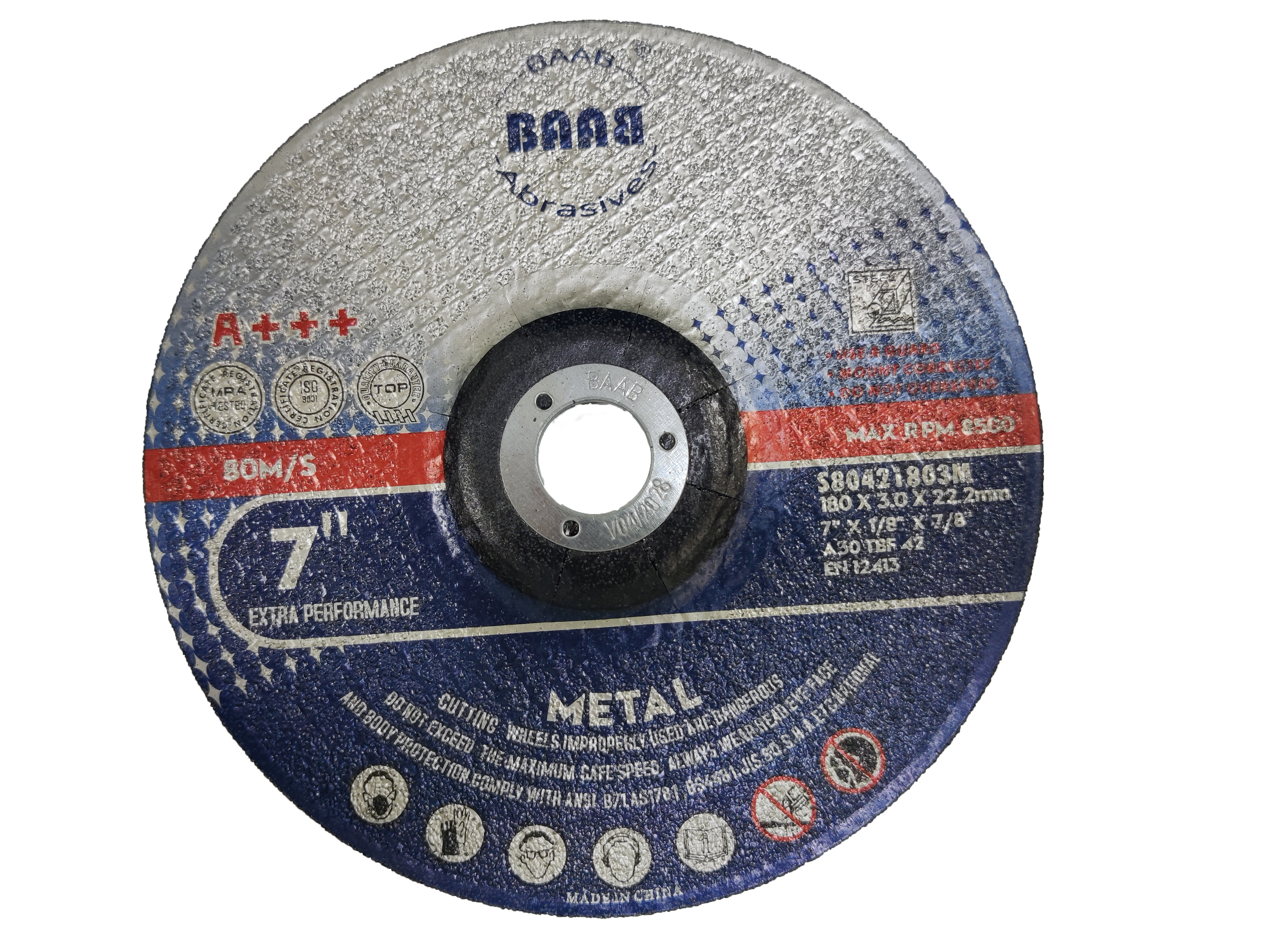  BAAB METAL CUTTING DISC 7 INCH