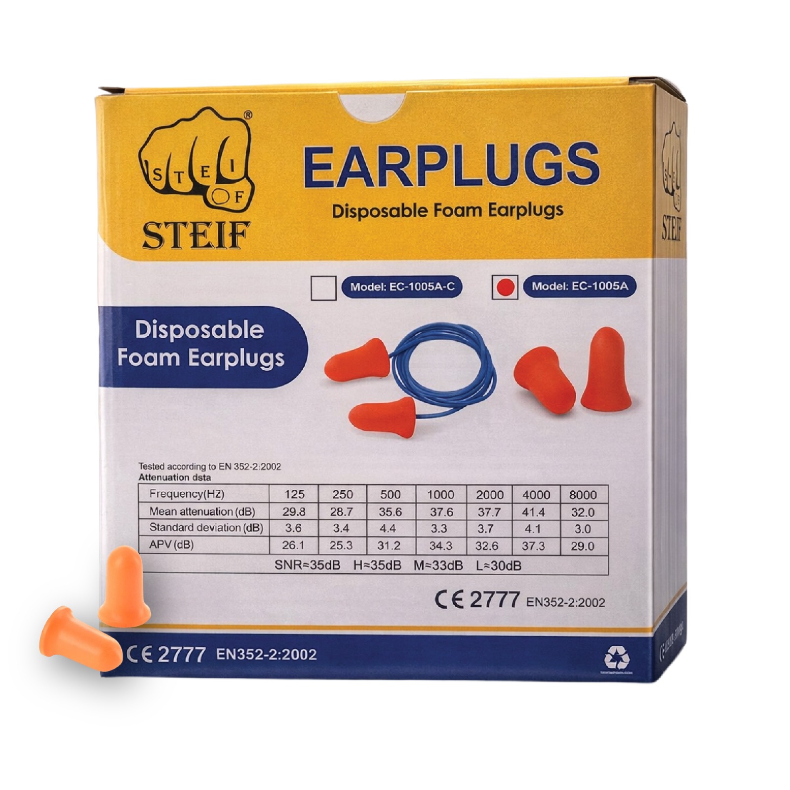 STEIF Big Bell Earplug EC-1005A,  Big Bell Earplug by STEIF