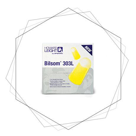 Bilsom 303 Single-Use Earplug - Howard Leight 303L Single-Use uncorded Earplug