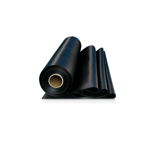  Black Industrial Plain Rubber Sheet