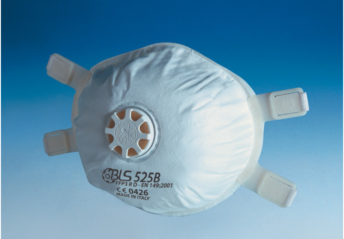 BLS525B FFP3 CUP TYPE MASK WITH VALVE.
