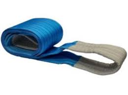  Blue Webbing Anchorage Sling, Double Ply Safety factor 6-1 Polyester Lifting Sling