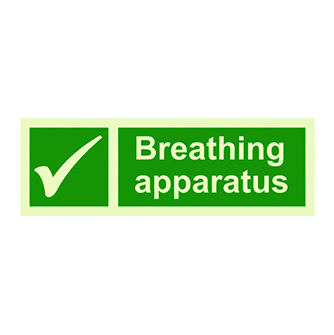 Photoluminescent IMO Breathing  Apparatus Symbol-photo