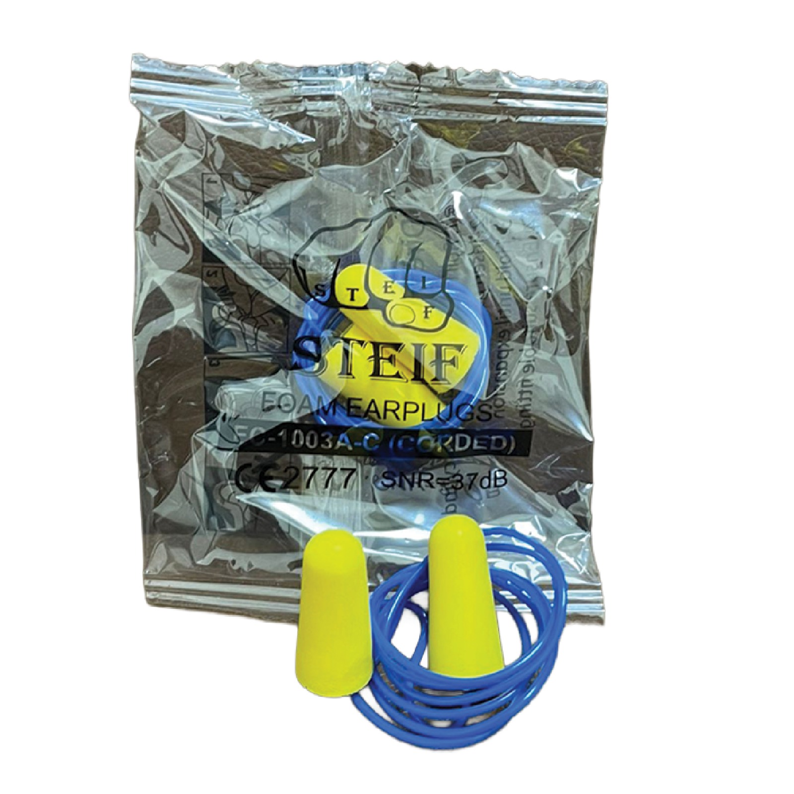 STEIF Foam Earplug 111 Corded,foam-earplugs-corded