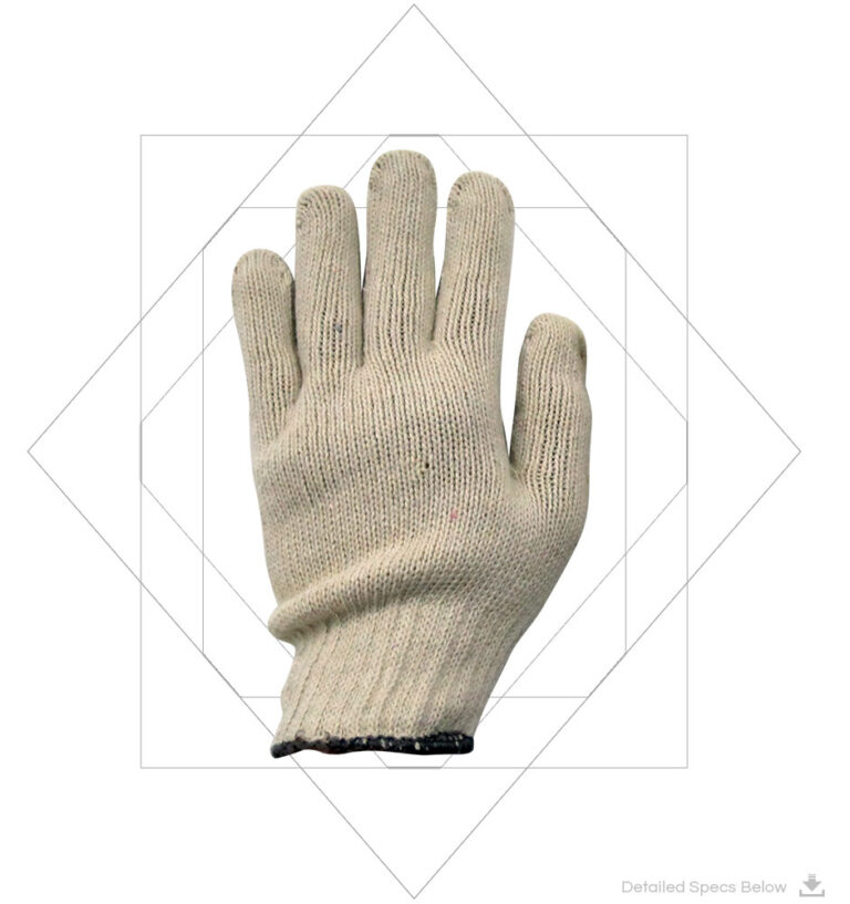 Cotton Seamless Knitted Gloves