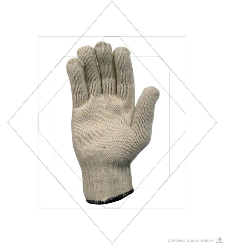 Cotton Seamless Knitted Gloves