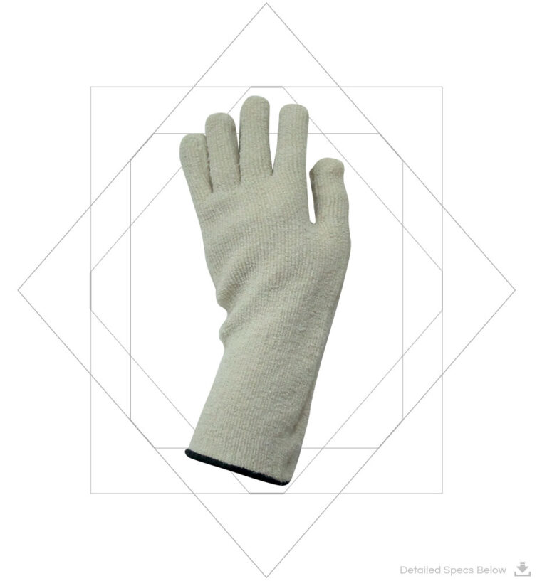 Cotton Terry Towel Gloves 34Cm- Cotton Terry Cloth Gloves