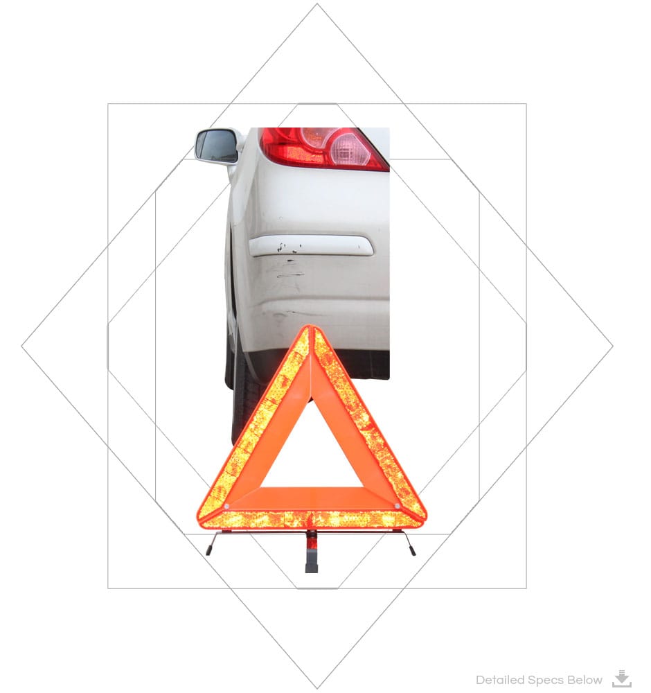 D9-A Warning Triangle-warning triangle,car warning triangle,emergency warning