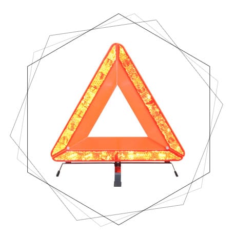 D9-A Warning Triangle-warning triangle,car warning triangle,emergency  warning