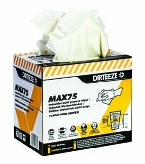 DIRTEEZE MAX75 Industrial Wipes,  high quality medium strength industrial wipes, Industrial Wipes in UAE