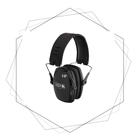 Howard Leight by Honeywell Leightning L0F Super Slimline Folding Style Earmuff, Black - R-01523