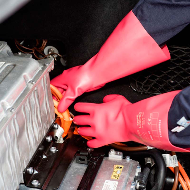 Electricity resistant gloves sales
