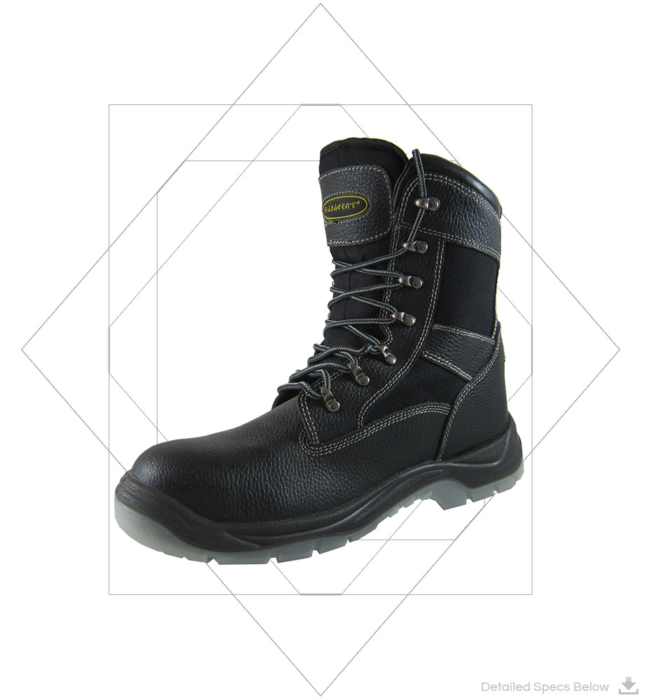 Manager's Safety Shoe ESKIMO-Cold storage and construction, steel toe cap, Dual density sole, Manger's safety foot shoe