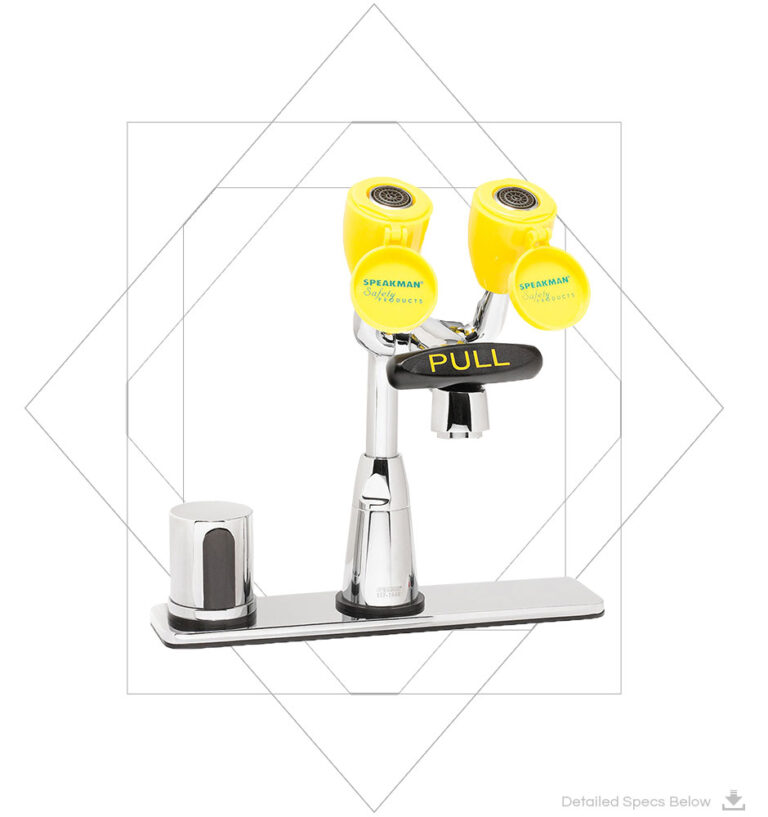 Eyesaver Sensorflo With Under-Counter Mixer For Faucet