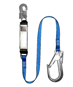 IKAR Shock Absorption Web Lanyard- 1 SCAFF 45IK6FB2003- with Band fall Damping 25 mm polyester tape