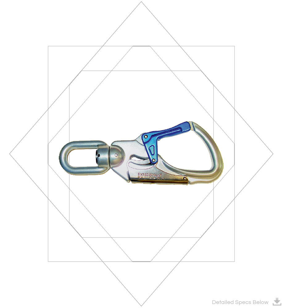 IKV 21 Aluminum Hook with Fall Indicator