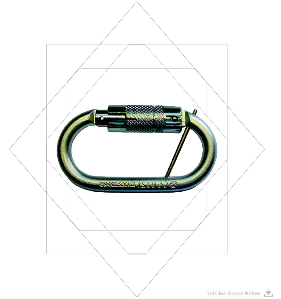  IKV 31 Large Steel Carabiner Hook