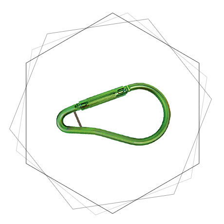 IKV 31 Large Steel Carabiner Hook