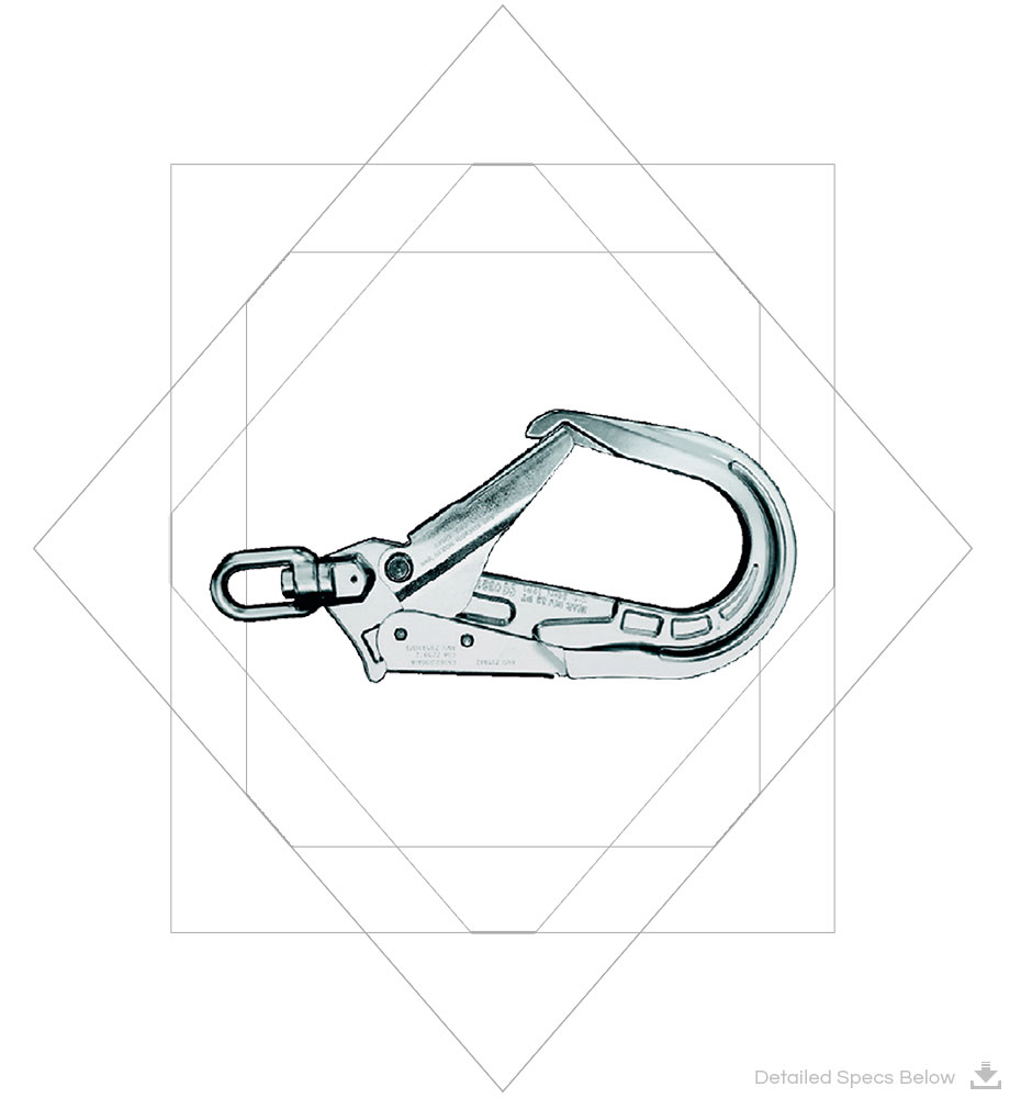 IKV 32 W Large Double Action Tube Hook Swivel