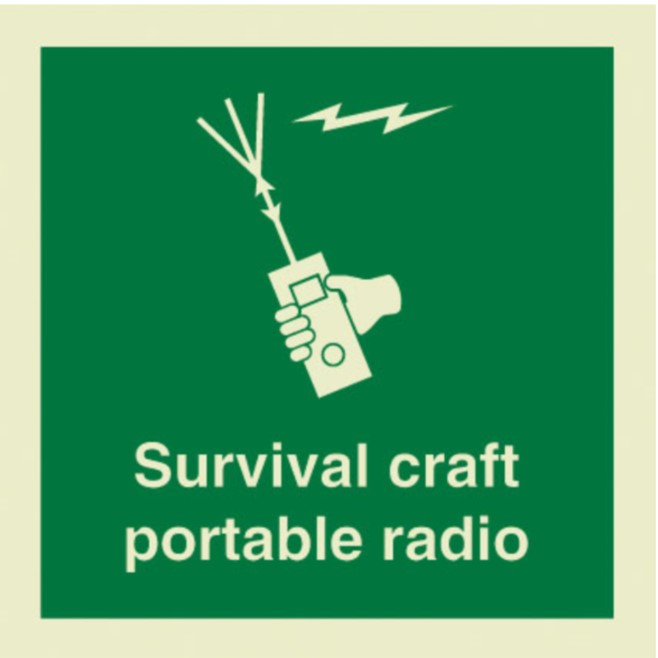 IMO Survival Craft Portable Radio