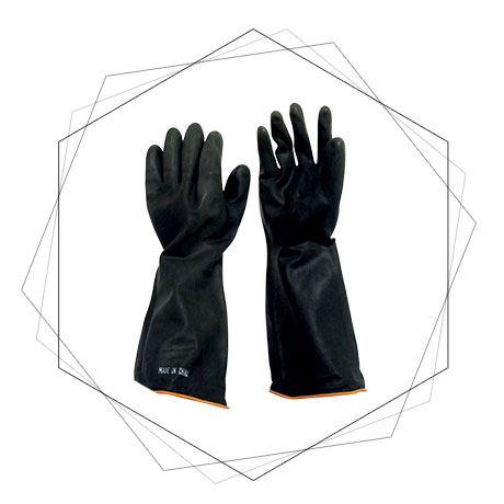 Industrial Rubber Gloves - Heavy Duty Industrial Gloves