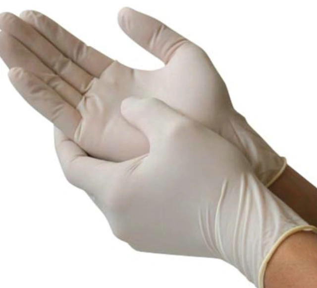 Latex Powder Free Examination Gloves