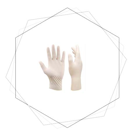 Latex Powder Free Examination Gloves