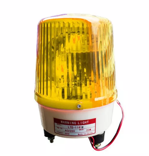 LTE-1161 24V Amber Revolving Light  - LTE-1161 Rotary warning light