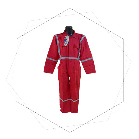 Nomex Coverall With Flame Retardant Reflective Tape