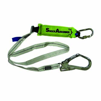 NSL-1560 SHOCK ABSORBING WEBBING LANYARD+1SCAFF+1K