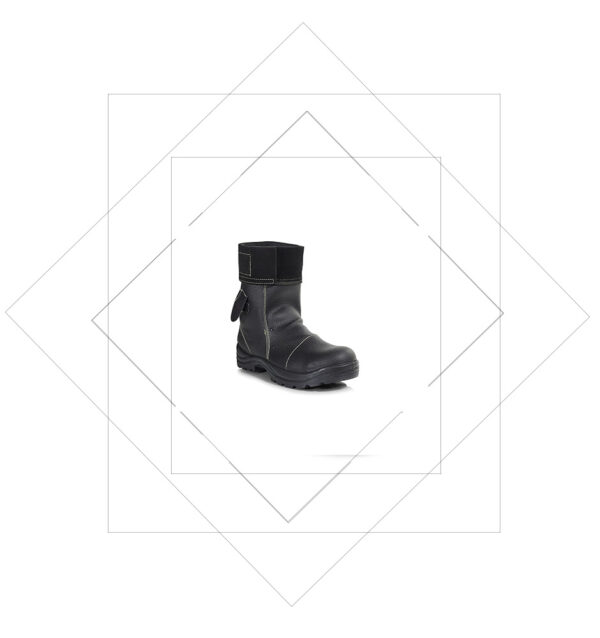 PB25 PERF Foundry Boots-Protection against molten metal splash, Shock Absorption, Heat Resistance, Moisture Wicking Textile Safety Boots