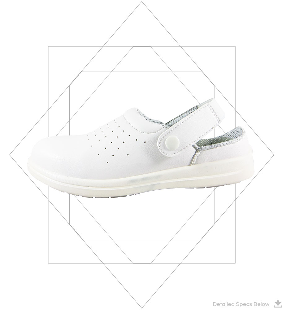 Manager's Safety Shoe Pelican-Slip resistant Manager's safety foot wear, Repellant against water.