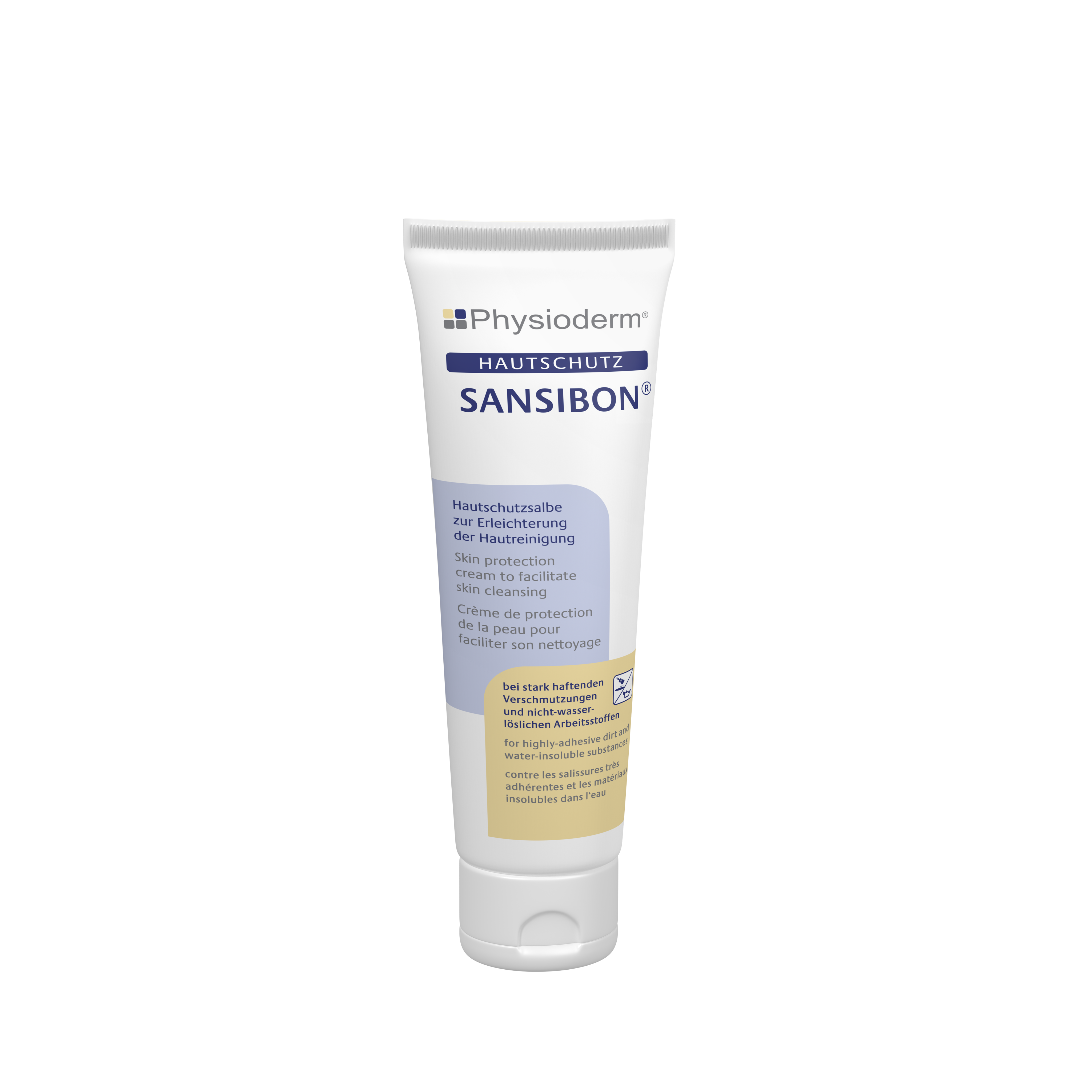  Phyioderm Sansibon 100ML (Heavy Dirt), Highly adhesive dirt, Skin protection