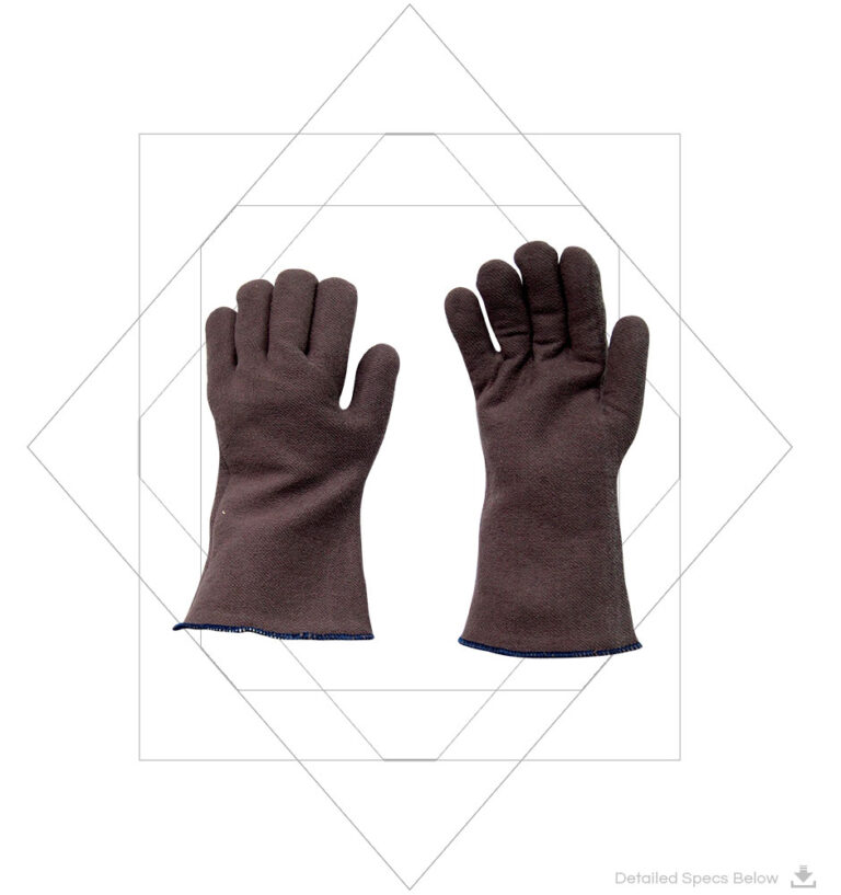 PJJJ 200Deg T/C Gloves - Heat-resistant full-length gloves, offering complete protection and added comfort