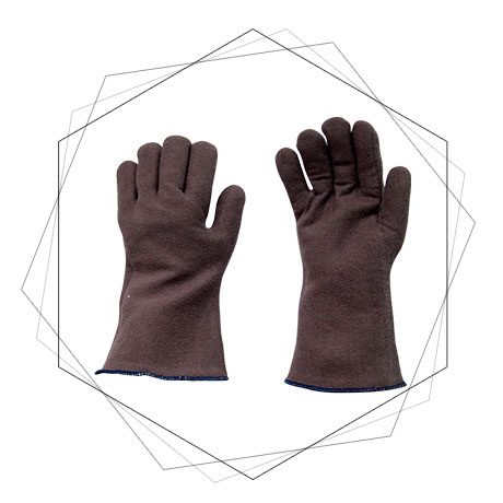 PJJJ 200Deg T/C Gloves - Heat-resistant full-length gloves, offering complete protection and added comfort