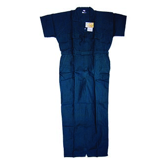 Poly Cotton Coverall Short Sleeve - TC Coverall SS, Industrial Short-Sleeve Coverall