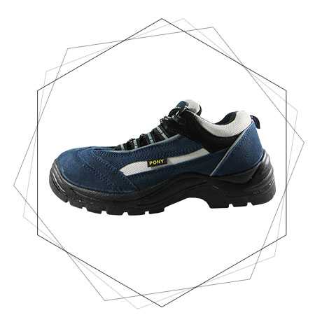 S1P Manager`s Safety Shoe Pony- Anti static and shock absorbing Manager's safety shoe, Safety foot wear,  Oil and Chemical resistant