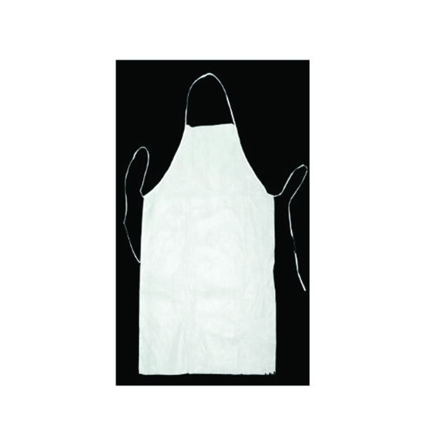 P.P. Non-Woven Apron With Polyethene Coated- Durable and breathable safety apron