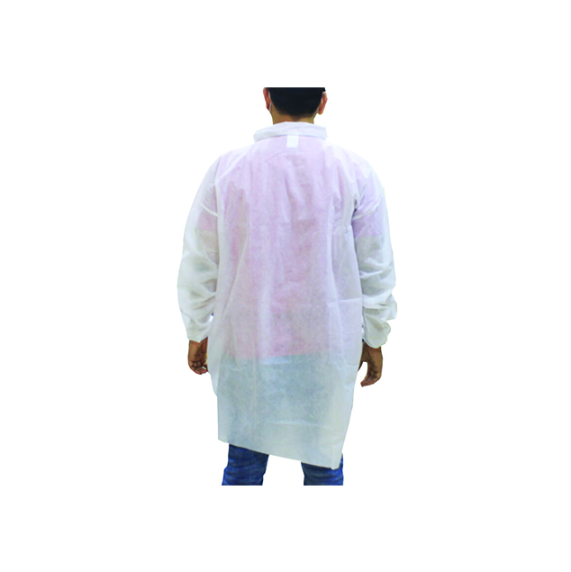 P.P. Non-Woven Lab Coat- Breathable Lightweight Multipurpose Coat