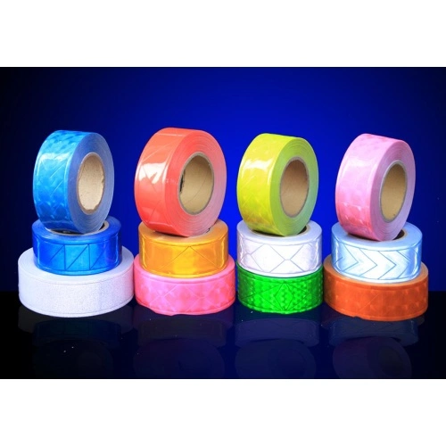 PVC Reflective Tape with Triangle Design-PVC REFL TAPE W/ TRIANGLE DESIGN