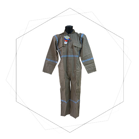 Pyrovatex Flame Retardant Suit With Reflective Tape